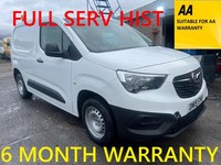 2019 Vauxhall COMBO CARGO 2000 1.6 Turbo D 75ps H1 Edition Van PANEL VAN Diesel 