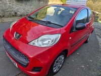 2010 Peugeot 107 1.0 Urban 3dr HATCHBACK Petrol Manual