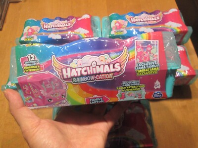 Hatchimals Rainbow Cation 12 Surprise Egg Carton Exclusive Llama Family NEW
