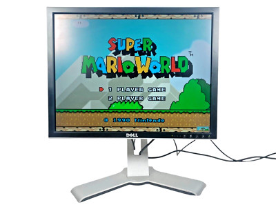 Dell UltraSharp 2007FPb 20  LCD Square 4:3 Monitor Retro Gaming With IPS PANEL