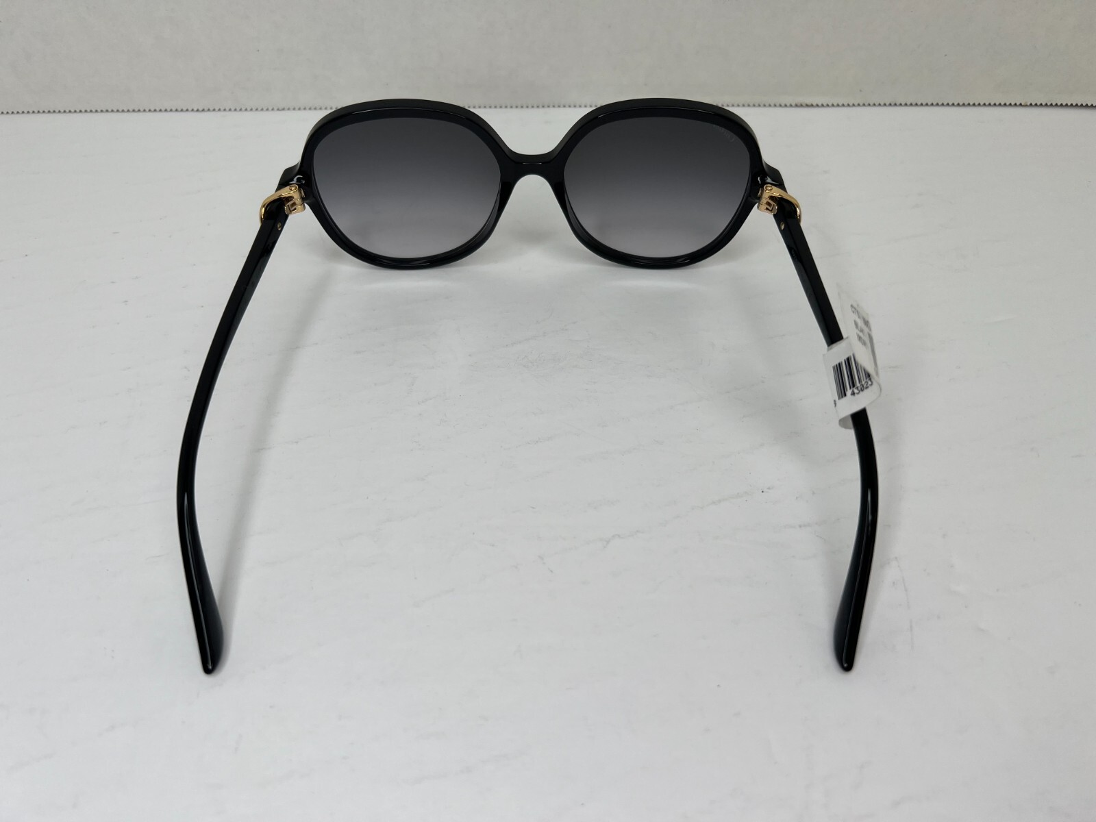 Pre-owned Cartier Round Ct0350s 001 Black Frame Women's Sunglasses 140