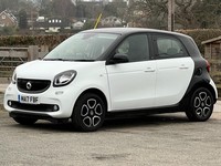 2017 smart forfour 1.0 Prime Premium Plus 5dr White Stunning new shape HATCHBACK