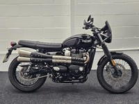 TRIUMPH STREET SCRAMBLER ** FULL SERVICE HISTORY - READY TO GO!!! - MOT MAY 26**