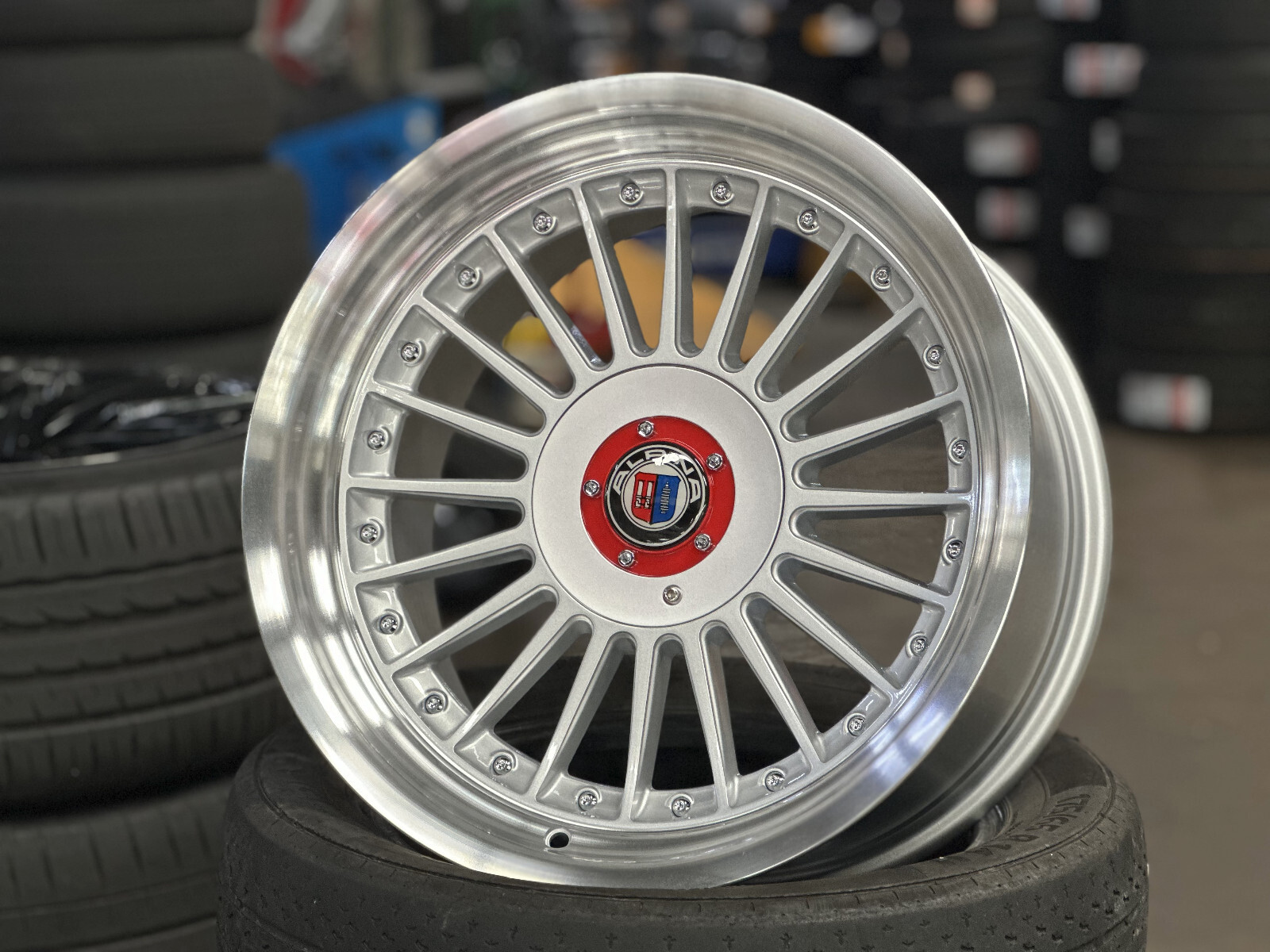 New 17x8J 17x9J Alpina Classic Design 4x114.3 (4 Wheel) Fit New 17x8J 17x9J Alpina Classic Design 4x114.3 (4 Wheel) Fit