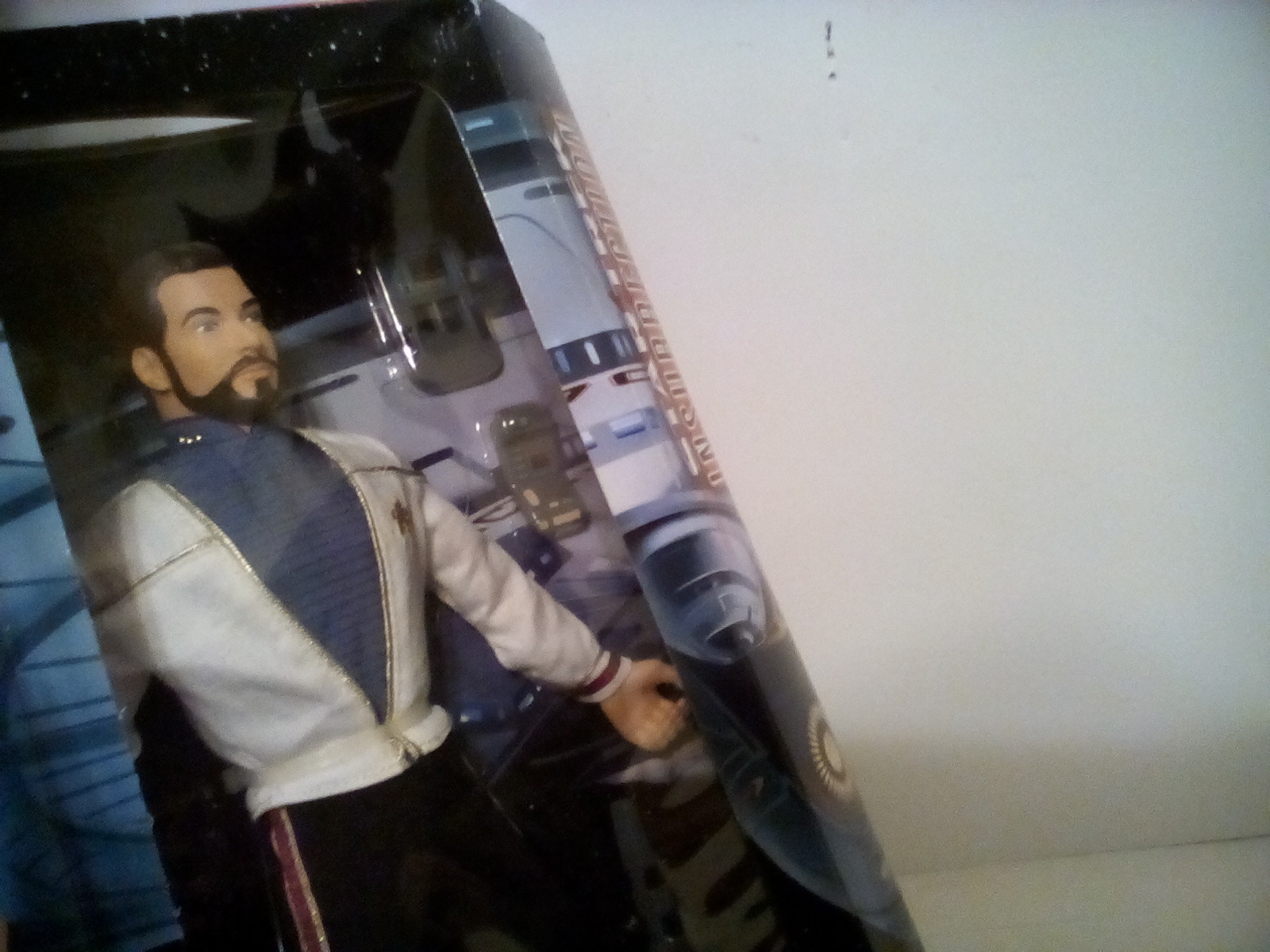 vintage commander willian riker seen in insurrection 1998, 12 inch playmates toy