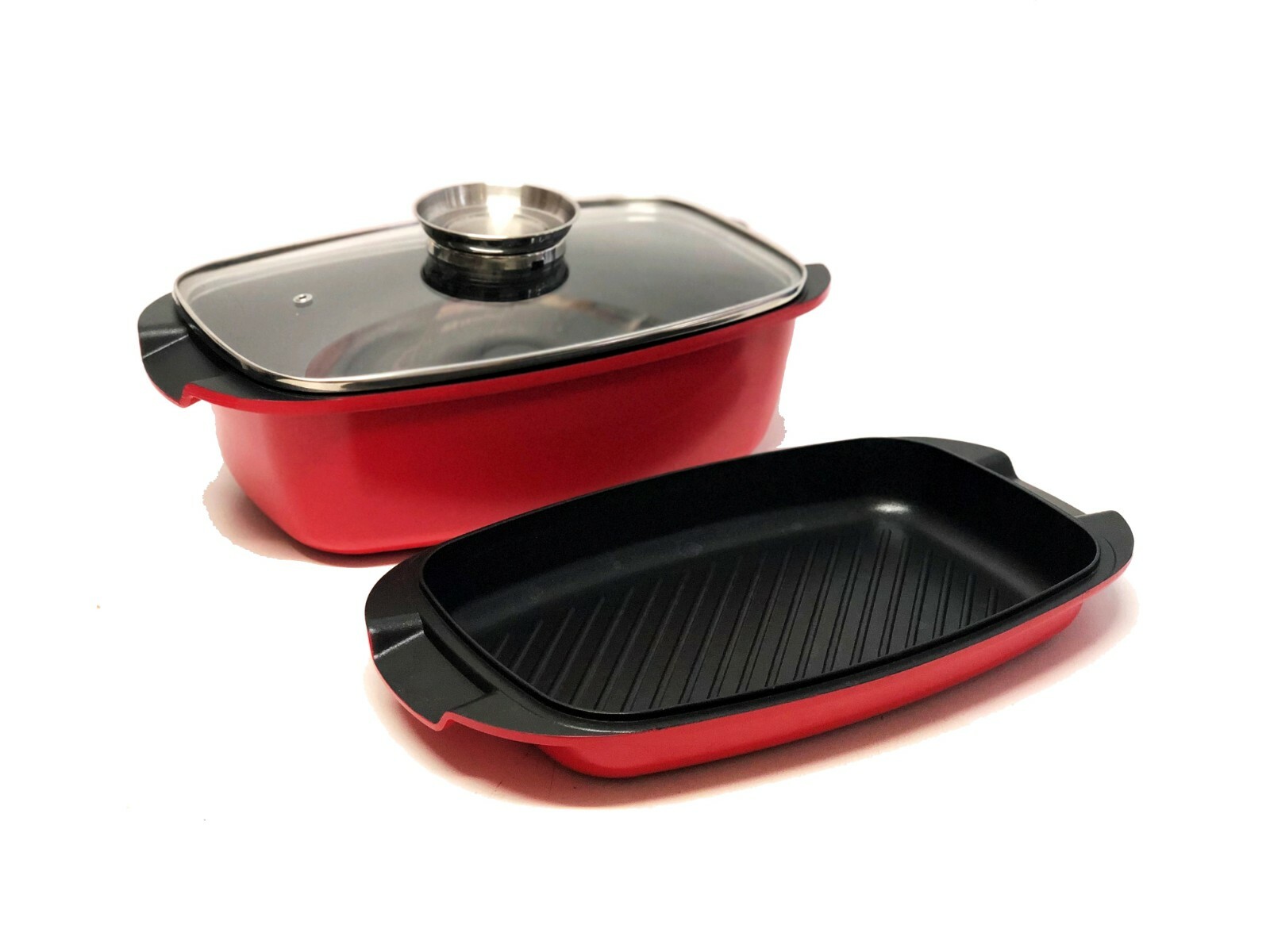 INDUKTION Edelstahl Bräter Multibräter Schmortopf