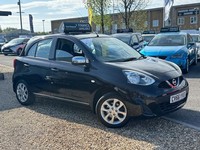 NISSAN MICRA 1.2 VIBE HATCHBACK 5DR PETROL MANUAL EURO 6 ULEZ FREE