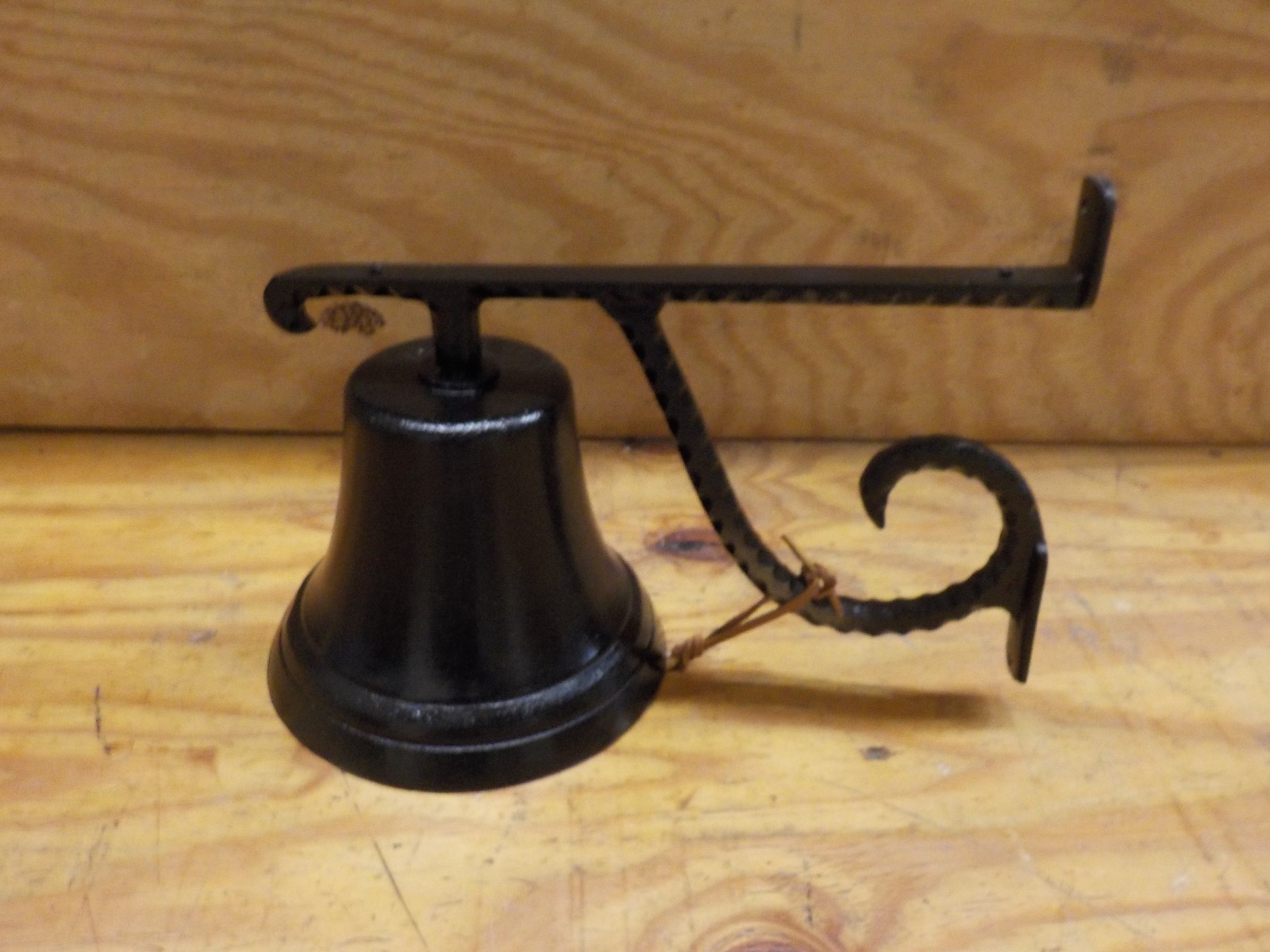 Montague Metal Products Cast Bell with Black Mare and Colt