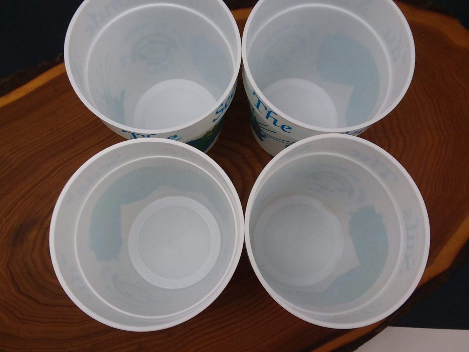 VTG Krewe du Monde LaPlace Louisanna Jaycees Lions Club Cups 1987 Mardi Gras (4)