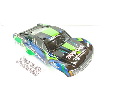 NEW Traxxas Slash 2wd VXL 1/10 Short Course Body Latest Version 2022 Green/Blue