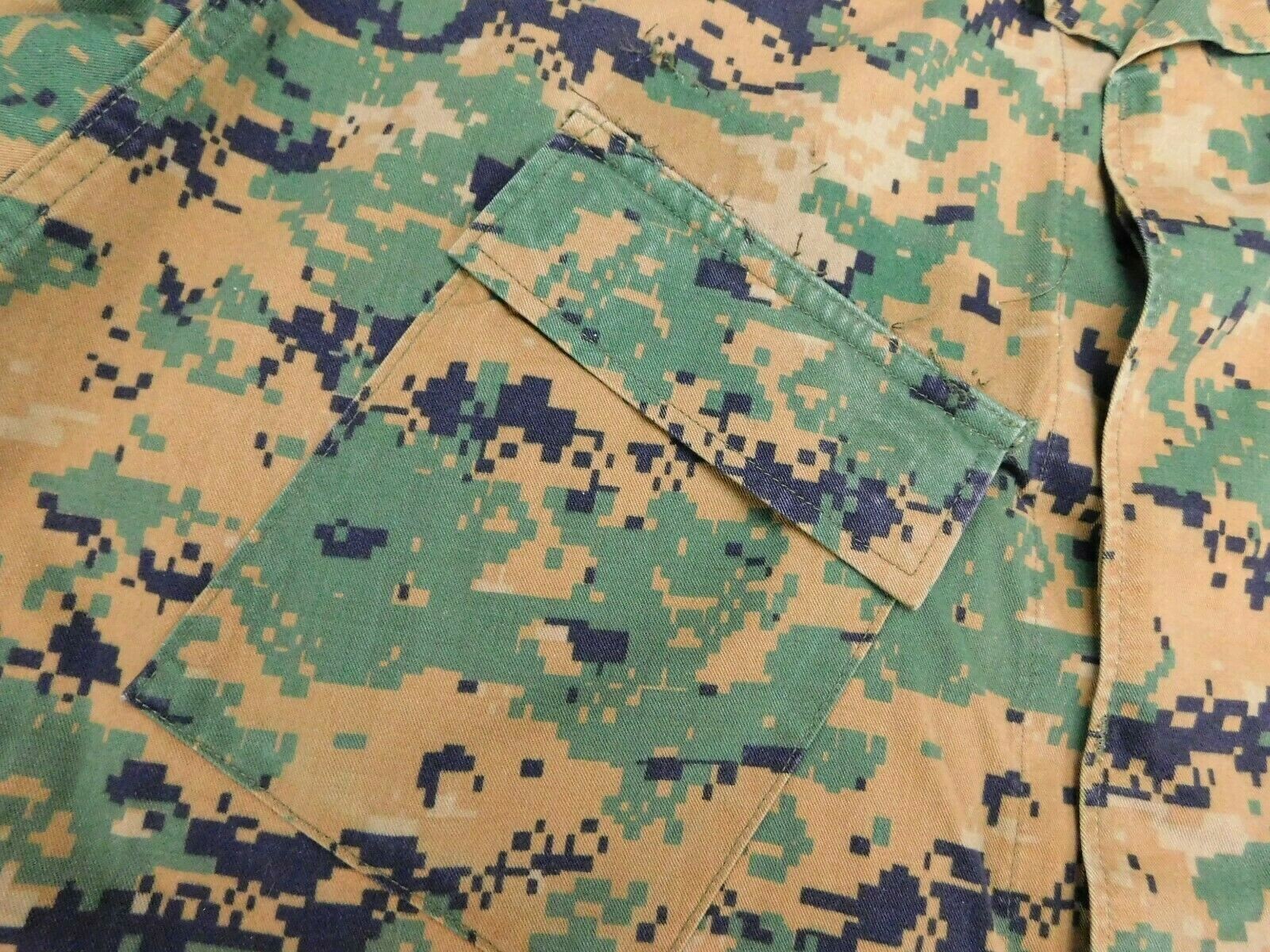 USMC US Marine Woodland Marpat Camo Blouse Coat MCCUU M Medium Regular