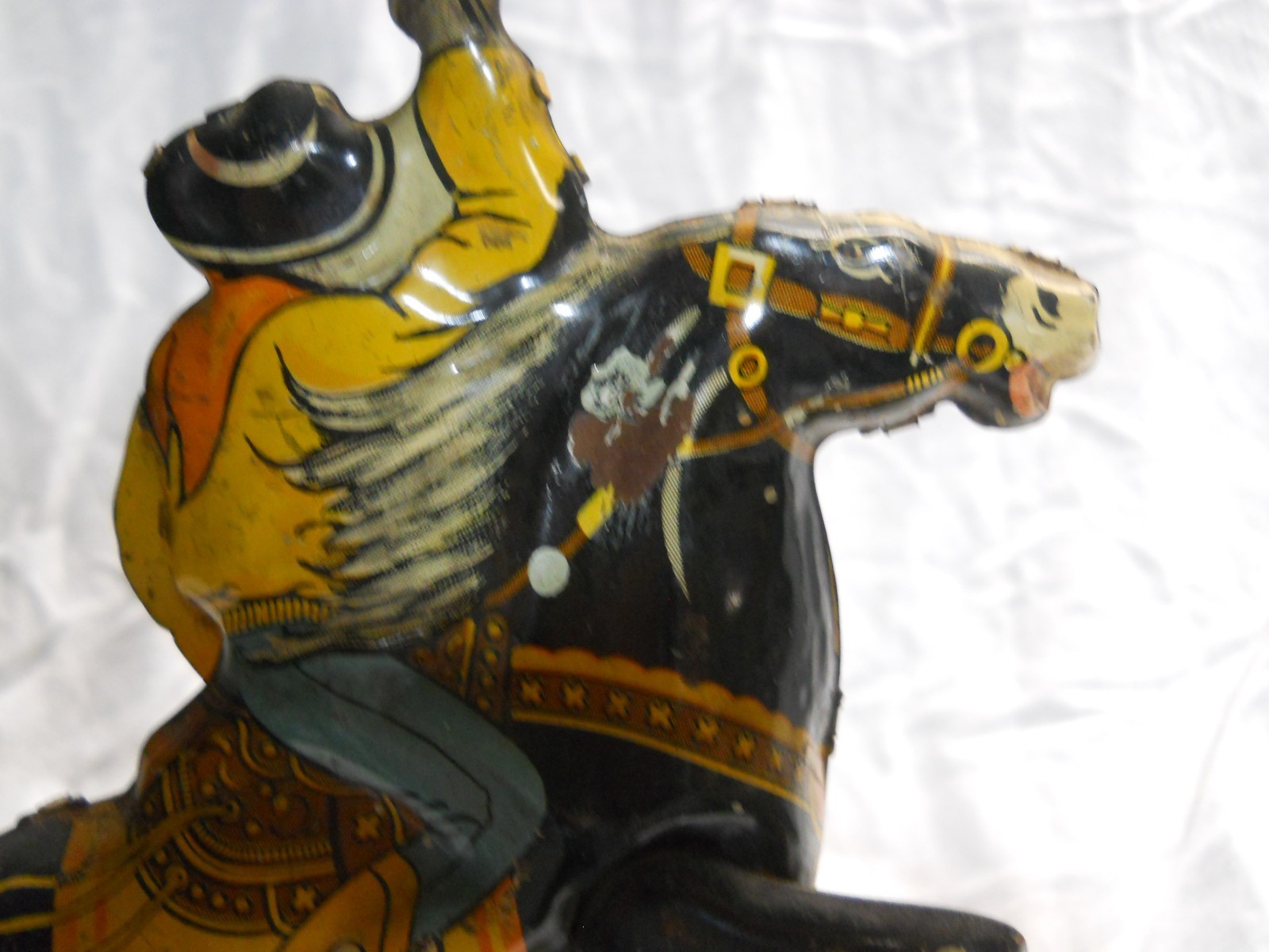 1930's Marx Tin Litho Range Rider When Wound up Sounds Like Horse is Trotting