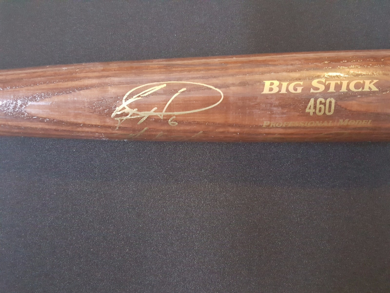 Phillies Team Bat Autograph Auto - Aaron Nola Ryan Howard Moniak JSA
