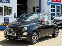 2023 Fiat 500 1.0 Mild Hybrid Red 3dr, UNDER 4450 MILES, FULL FIAT SERVICE HISTO