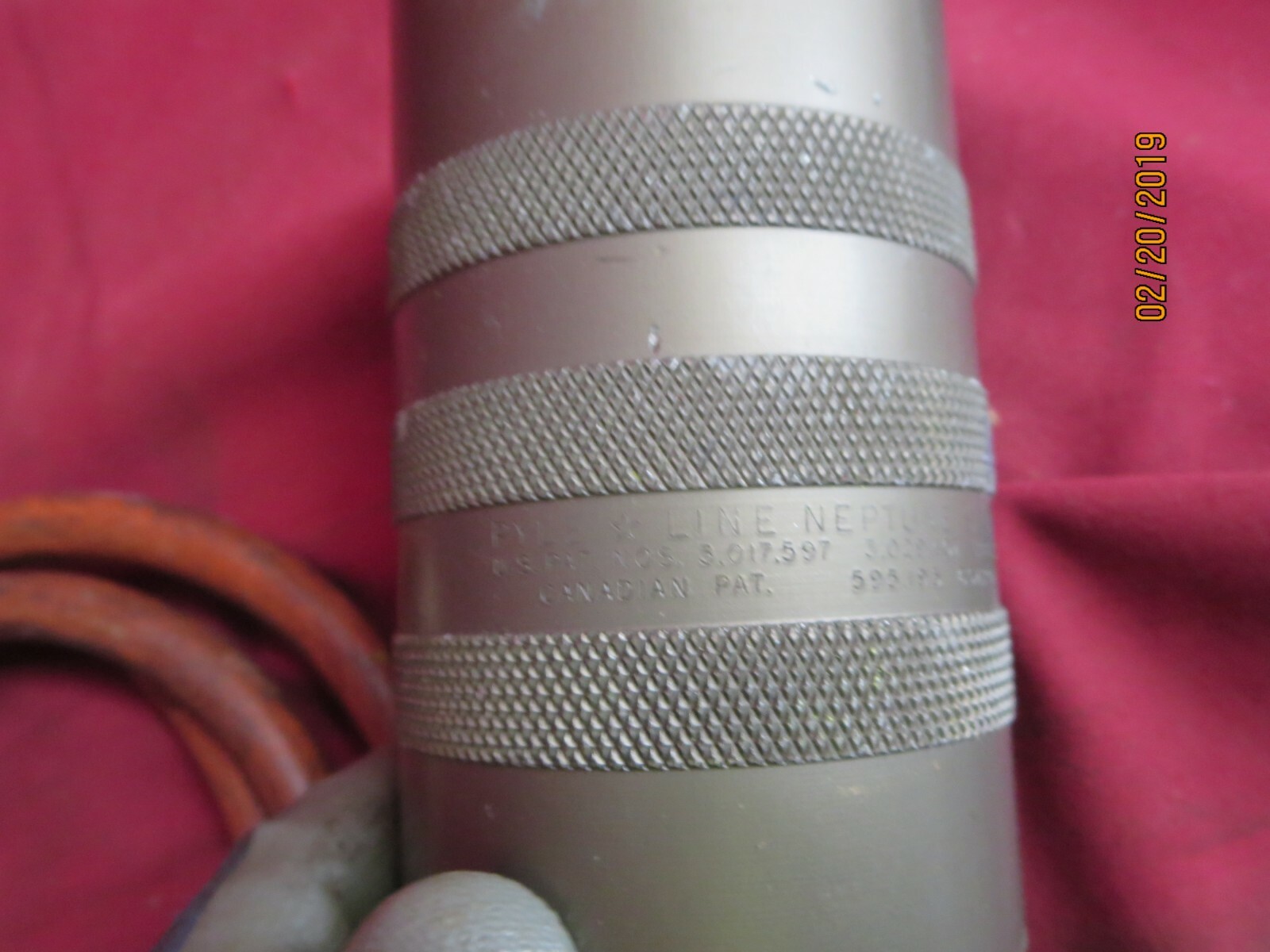 Pyle Line Neptune Series 3W2P 3 pin aircraft plug 480 voly Group CD GD-1016-51PI