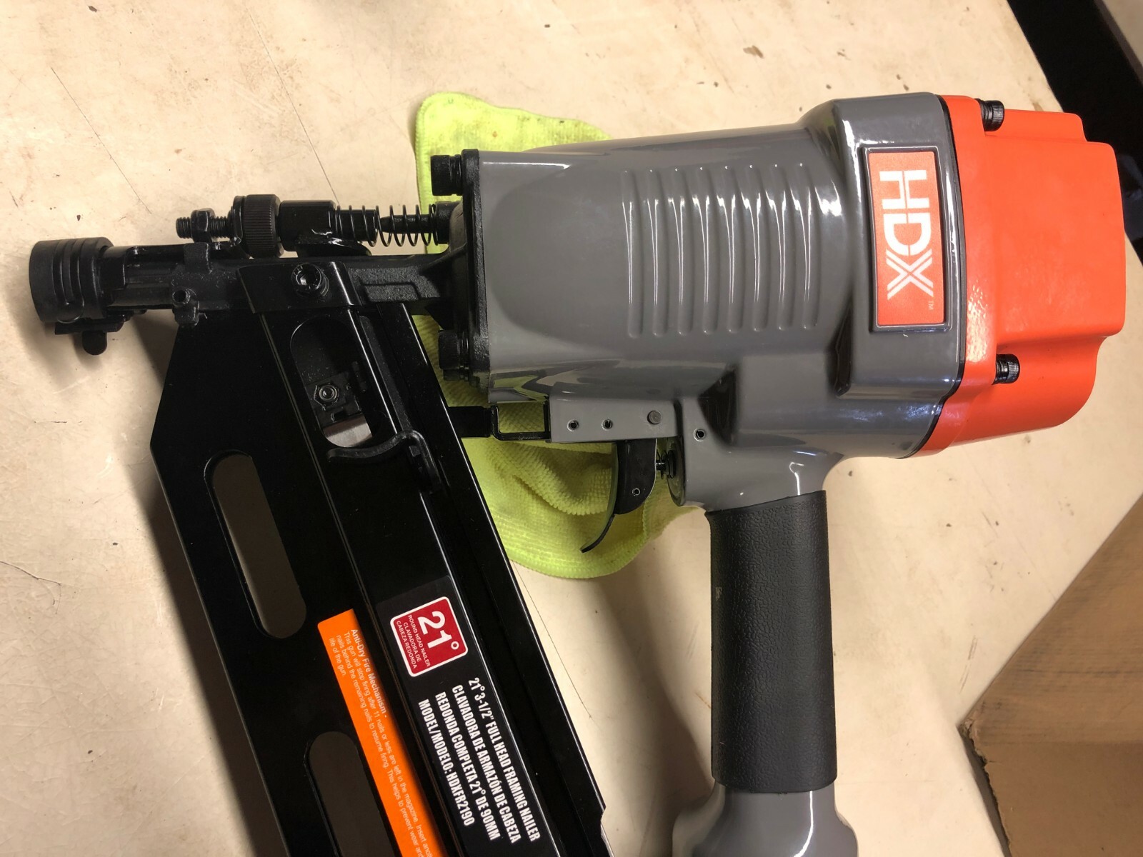HDX 21° Clipped Head Framing Nailer HDXFR2190