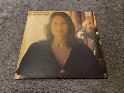 Joan Baez: Diamonds & Rust 1975 A&M Quadraphonic Folk Rock Vinyl Record