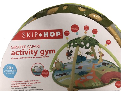 skip hop giraffe safari activity gym