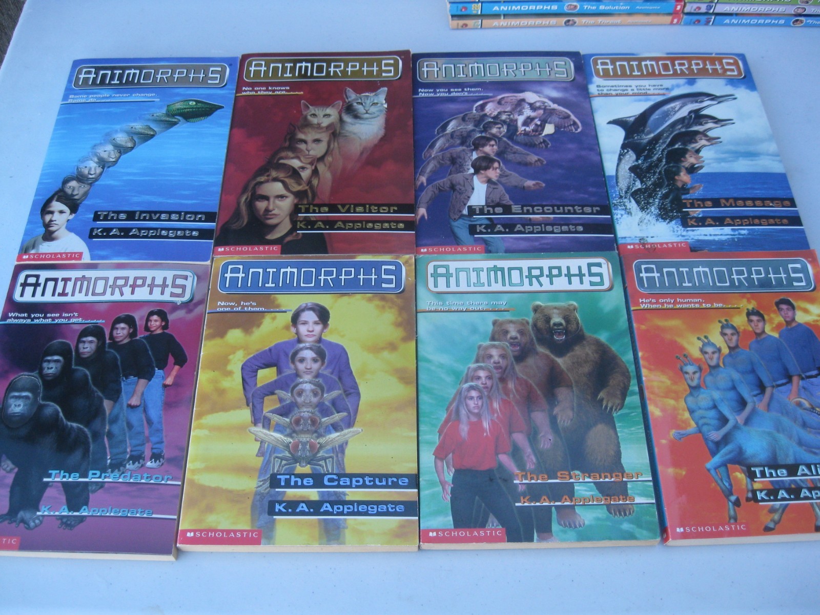 Complete Lot All 64 Animorphs Books 1-54 + 10 Extras Nice Cnd FAST Ship