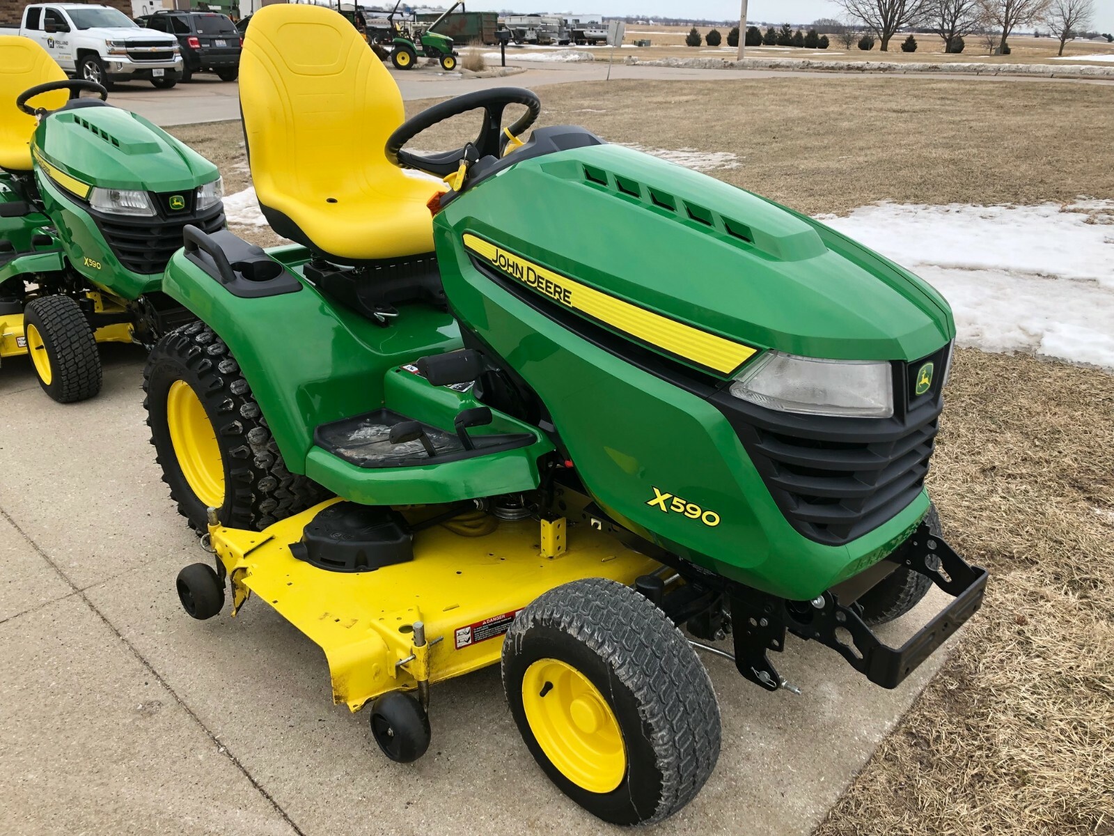 2018 John Deere X590 54A DECK HDAP TIRES # 141457