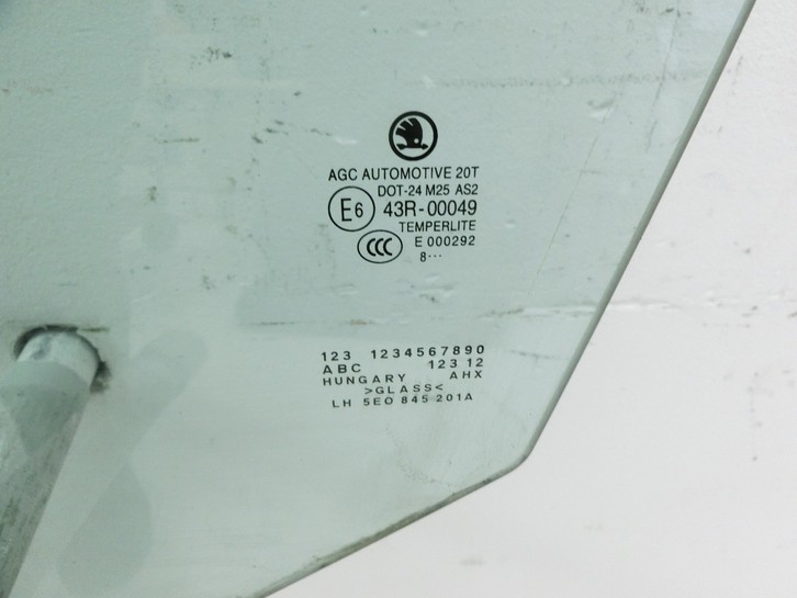 Skoda Octavia III 5E 12-17 Kombi LVK Seitenscheibe Tür Fenster Türscheibe Links Vorne Skoda Octavia III 5E 12-17... Vorschau 4