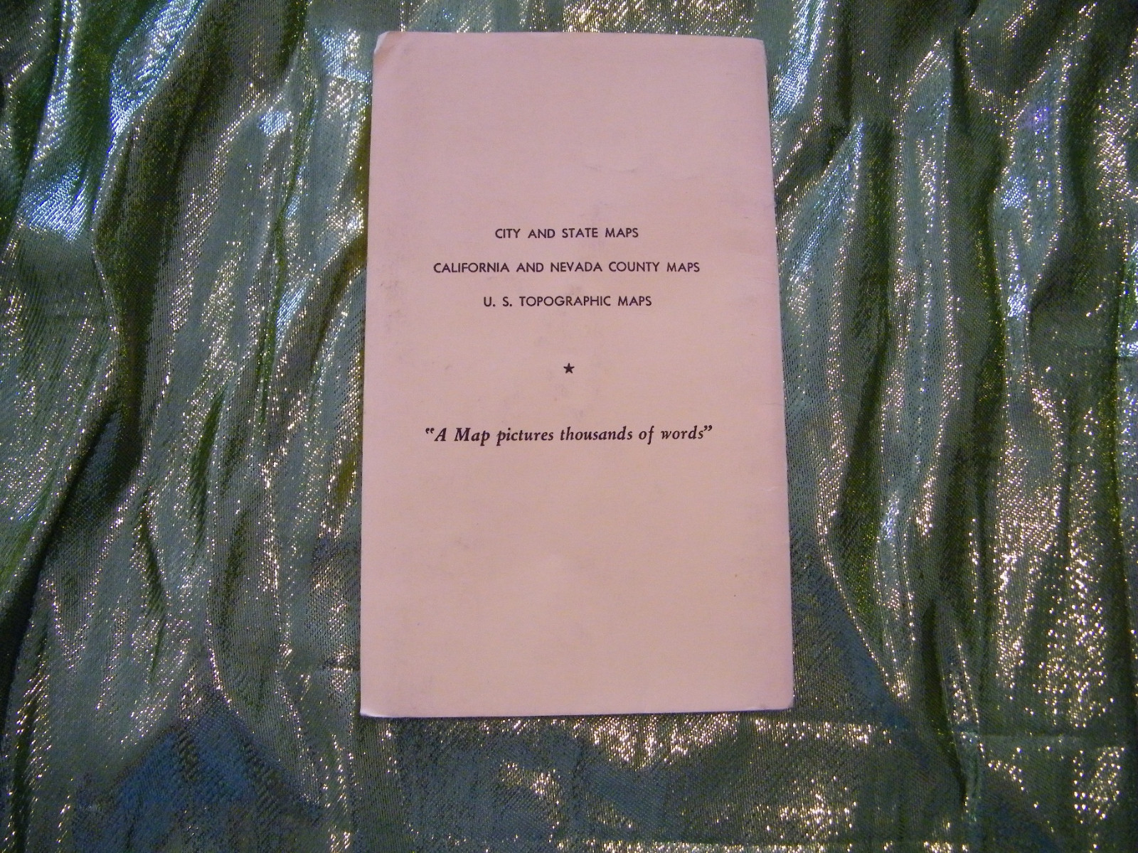 Vintage Lander County Nevada Township and Range Map Harry Freese Very Good Cond