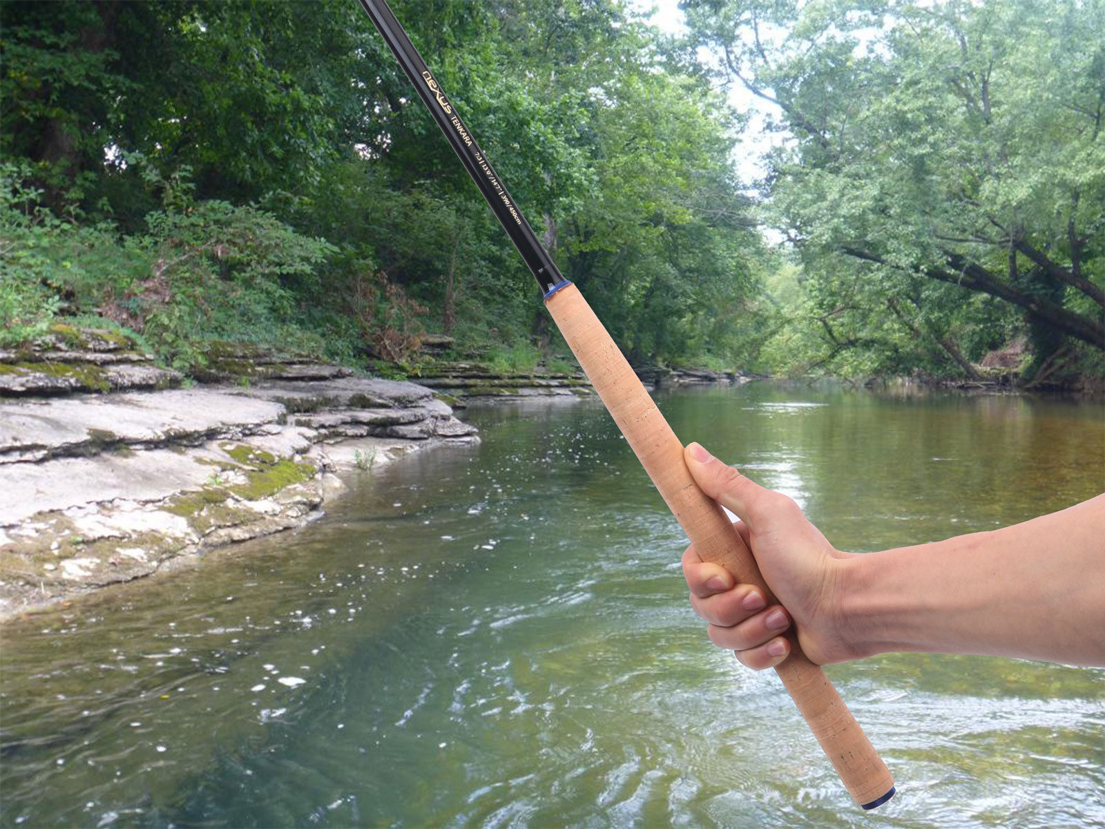 Line Maxcatch Tenkara Rod Combo 12/' 13/' 13/'6/'/' 13’//14’7” 7:3 action Flies Kits