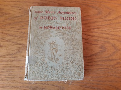 Some Merry Adventures Of Robin Hood Howard Pyle 1954 Hardcover Charles Scribner'
