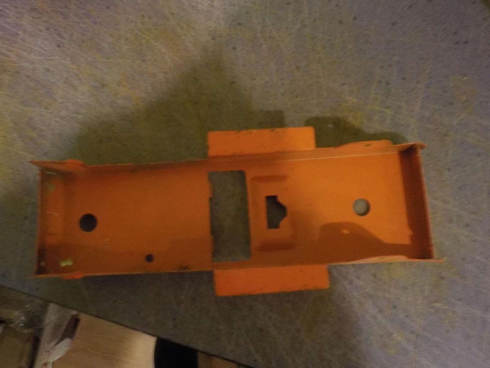 tonka dodge dumper truck orange color chassis for parts