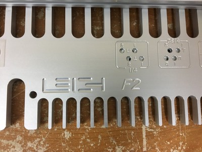 Leigh F2 Finger Joint Template With Variable Guidbrush System Leigh Dovetail D4R