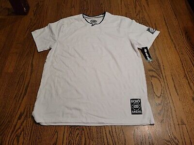 Ecko Unltd V-Neck Mens T-Shirt White Size L New With Tags Unlimited Shirt Top