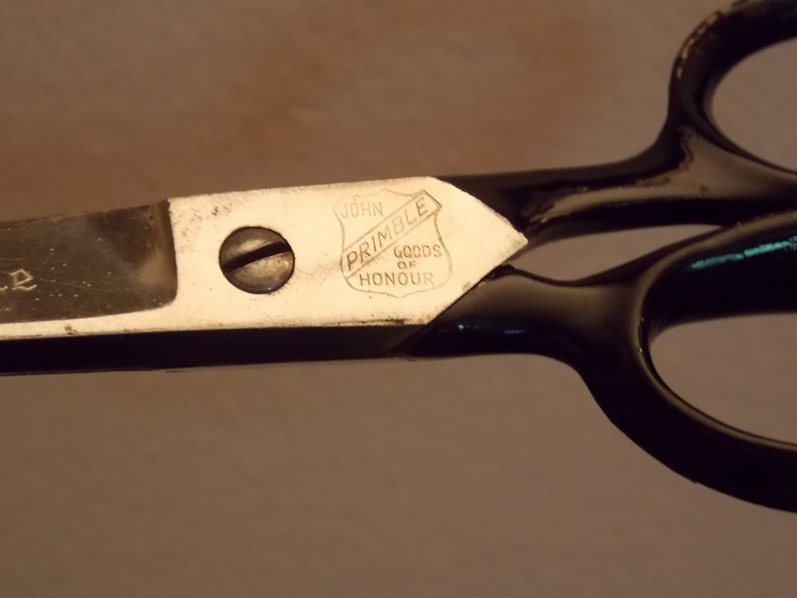 Vintage John Primble Small Sewing Scissors 1930s