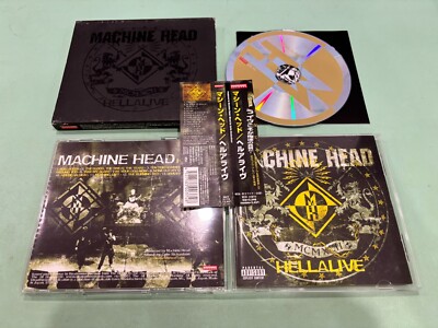 Machine Head   Hellalive Japan Slipcase CD OBI (RRCY-21179)
