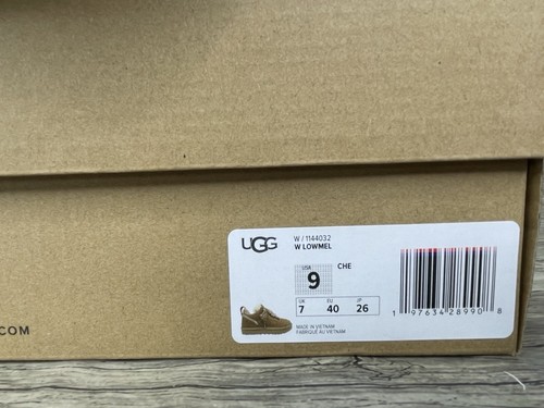 Pre-owned Ugg Lowmel 'chestnut' Women's Size 9 1144032-che In Brown