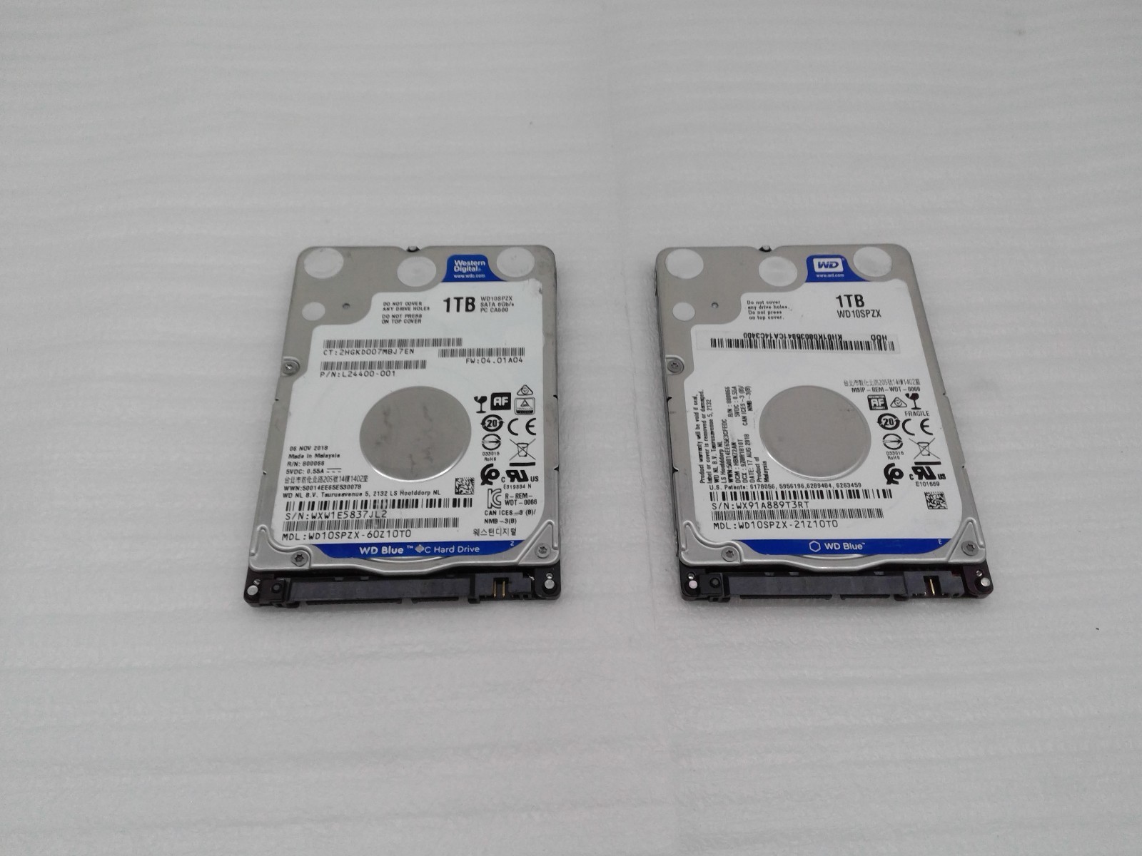 (未使用･未開封品)　Western Digital WD Blue 内蔵HDD 2.5インチ 1TB SATA 3.0(SATA 6Gb/s)  WD10SPZX wyeba8q Amazon.com: Western Digital WD10SPZX Hard Drive 1 TB 2.5