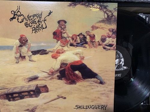レア Cauldron Black Ram / Skulduggery Cauldron Black Ram – Skulduggery LP 2009 Parasitic Records