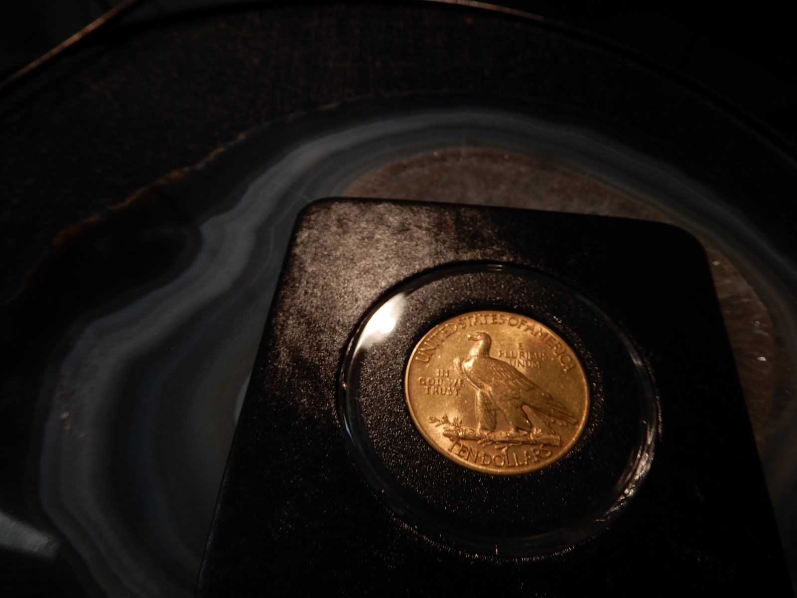 1912 Indian Head US Gold Coin $10 New York Mint COA .900 XF