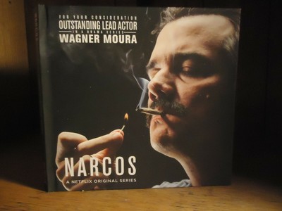 Netflix FYC EMMY 3 Episodes NARCOS Season 2 & 4 in Season 3 Wagner Moura DVD