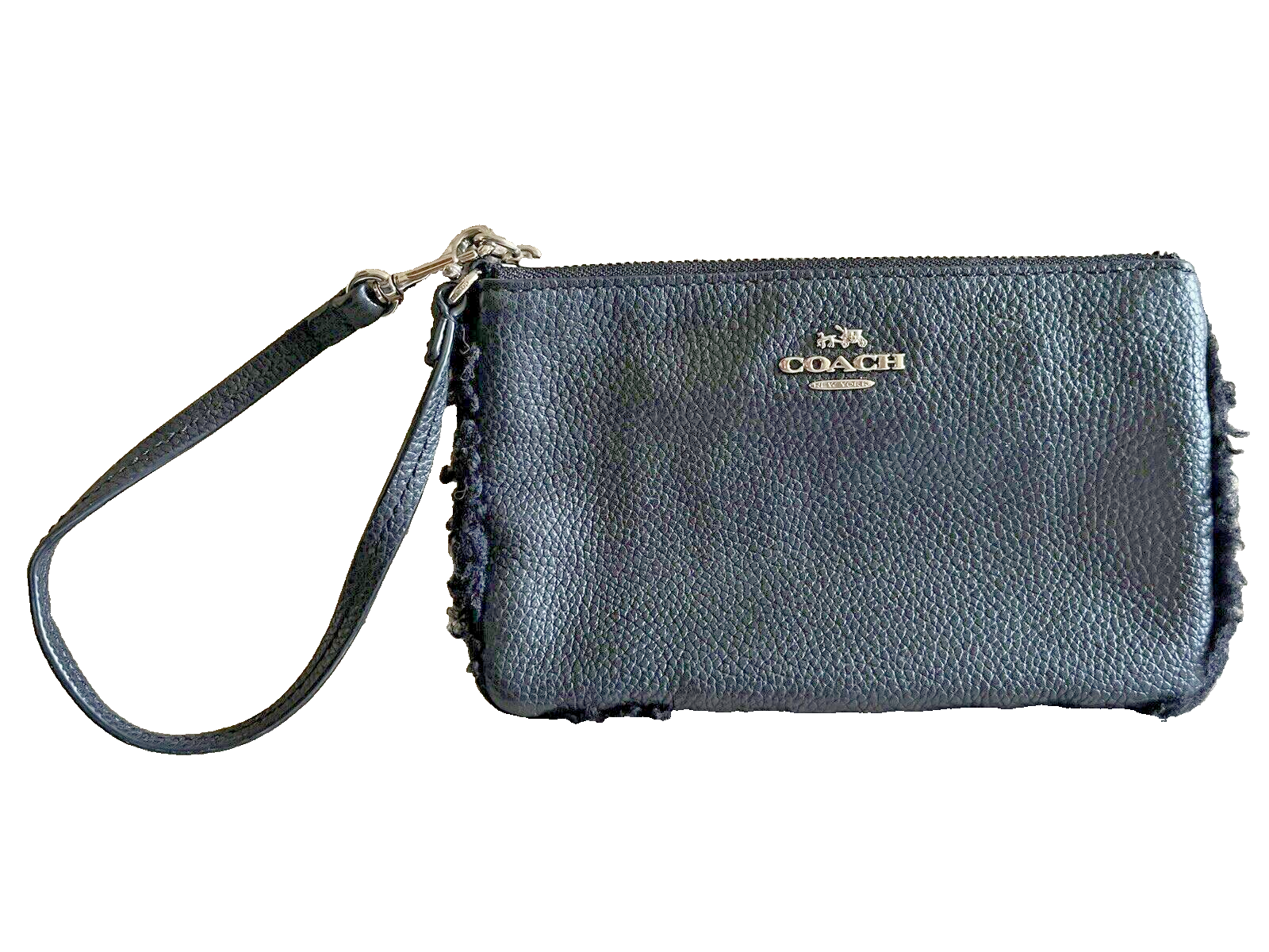 Vintage Coach black leather coin purse/wallet With Zipper Vintage Coach black leather coin purse/wallet With Zipper