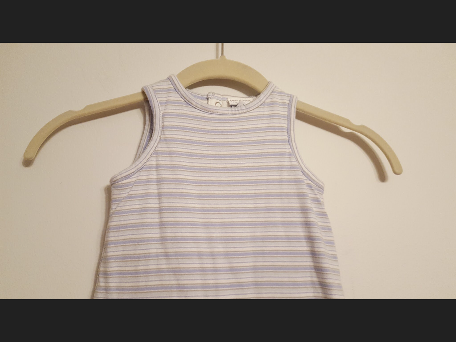 Piper & Posie Infants Size 6-9 Months Sleeveless Sleeper! Good Condition!