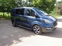 2022 Ford Transit Custom 2.0 EcoBlue 170ps Low Roof D/Cab Active Van Auto PANEL 