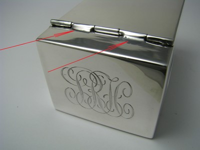 STERLING SILVER CIGARETTE CASE COLLAPSIBLE BOX by Black Starr Frost ca1900s Rare