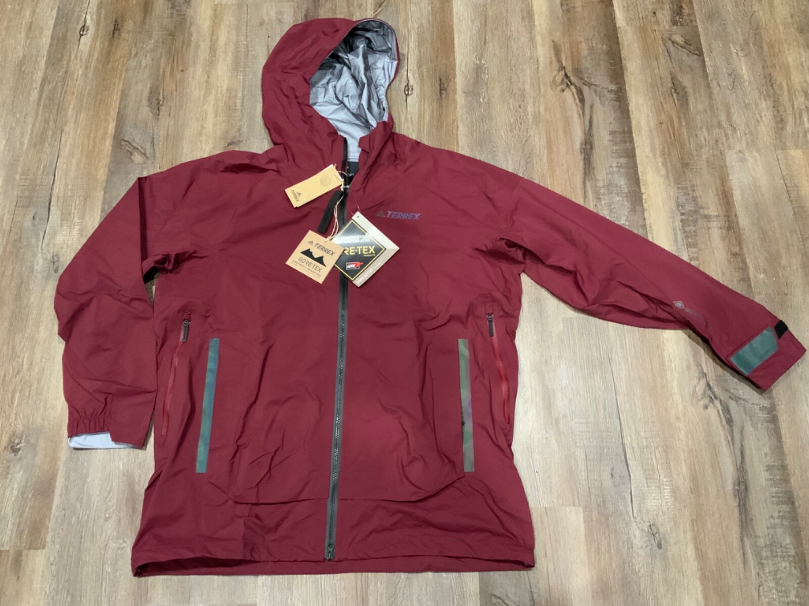 NWT Adidas Terrex Myshelter Goretex ACT Waterproof Jacket