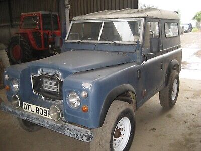 landrover series 3 swb 1976 with galvanised chassis barn find