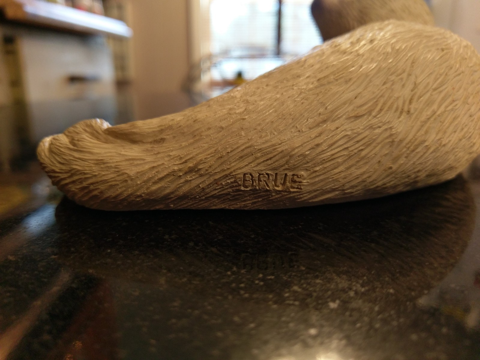 Vintage Incredibly Well Detailed Cast Baby Seal Figurine