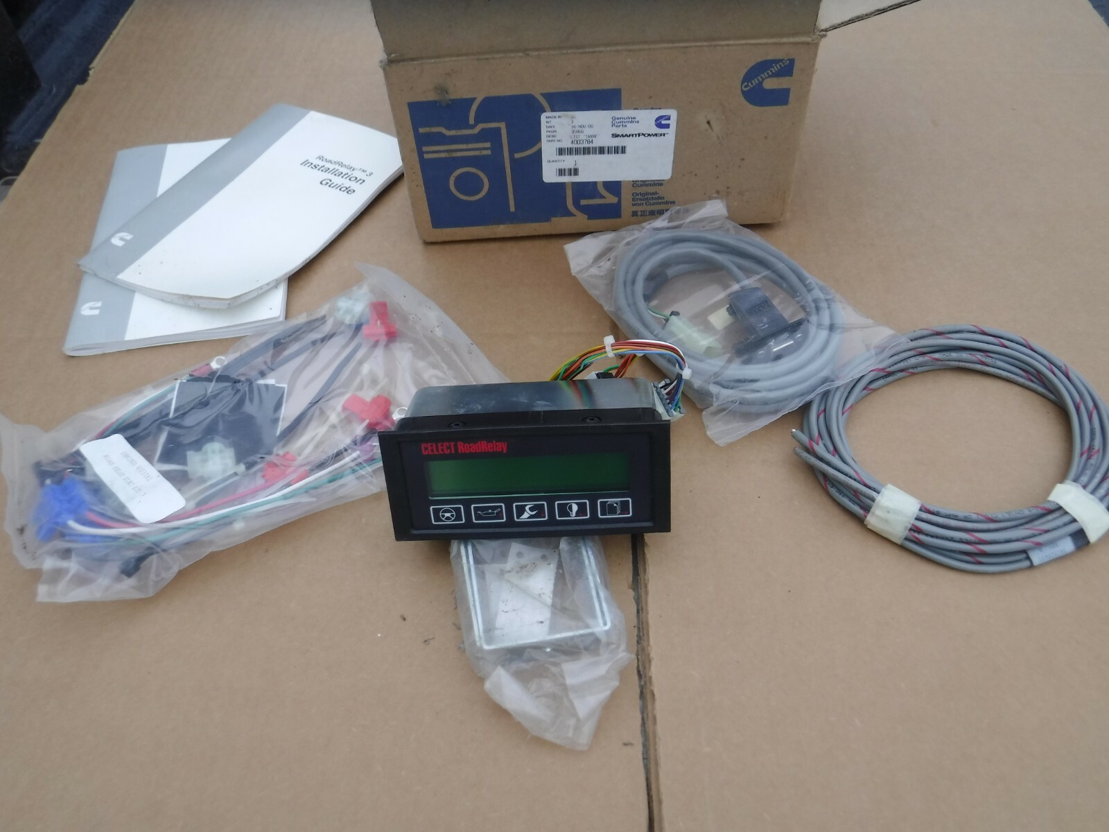 NEW Authentic Freightliner Cummins Road Relay Dash Control Assembly KIT