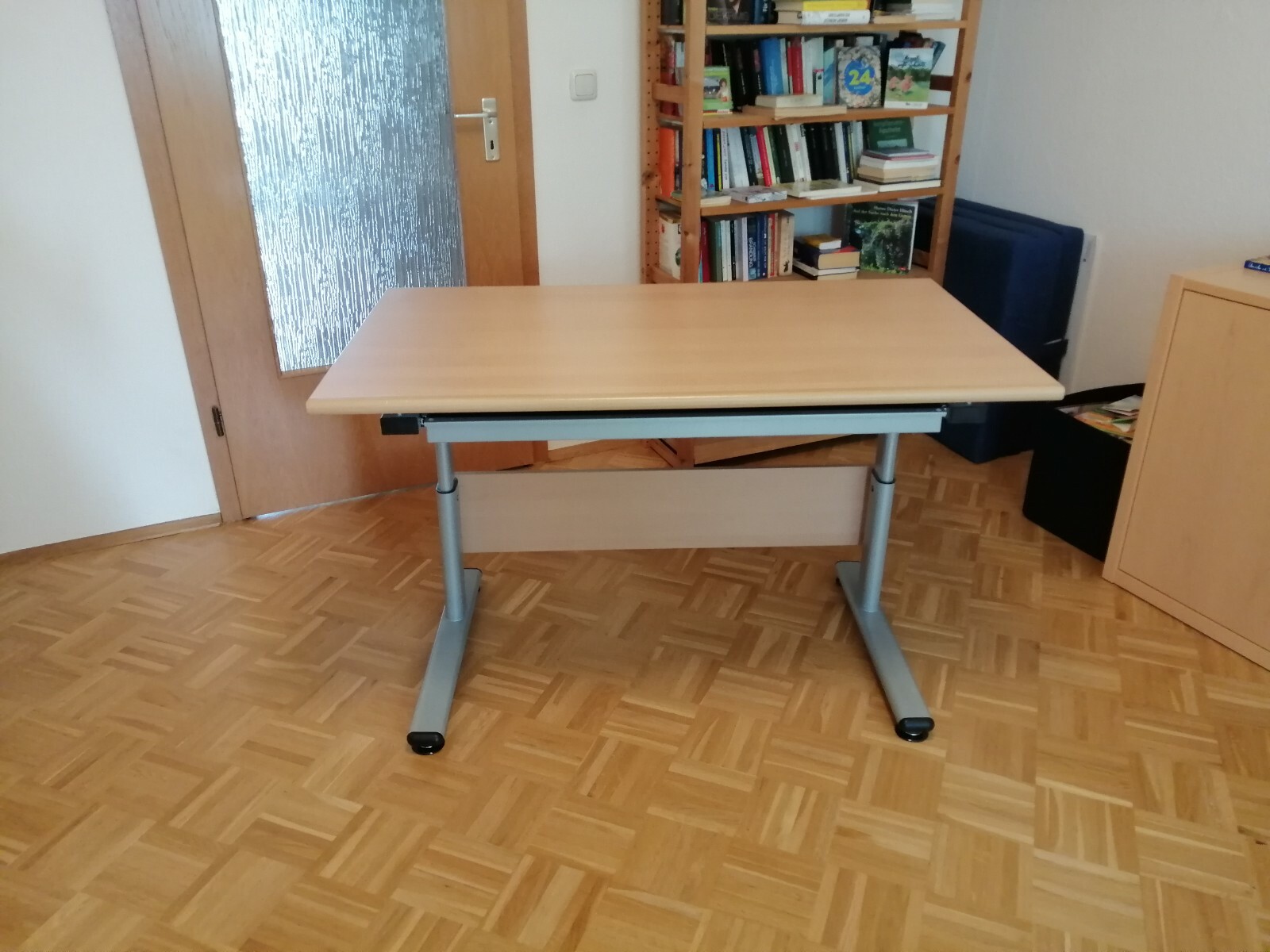 Schreibtisch PAIDI Gebraucht Platte Buche Gestell