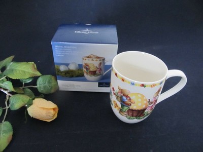 VILLEROY & BOCH  Spring Awaking Henkelbecher Eiermalen TOP V&B