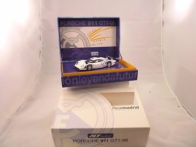 Fly Modello di Auto Rm01 Porsche 911 Gt-1 98 Arriva Club Futbol 1/32 Slot Car