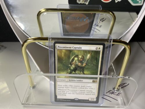 Preeminent Captain 1x FOIL MTG M15 Core Set Rare MINT white kithkin soldier Preeminent Captain 1x FOIL MTG M15 Core Set Rare MINT white kithkin soldier